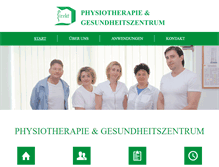 Tablet Screenshot of physiotherapie-direkt.de